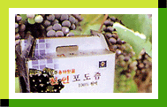 Natural grape juice from Yongbawitgol, Cheongju